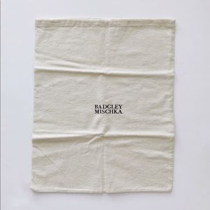 BADGLEY MISCHKA New Shoe Dust Bag